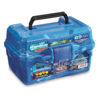 Flambeau Big Mouth Tackle Box Kit Pearl Blue Swirl