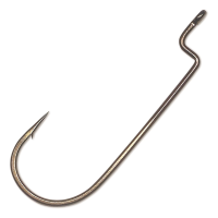 Gamakatsu Nano Alpha Offset Round Bend Worm Hooks