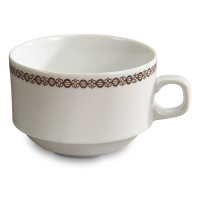 East German Military Surplus Ceramic Coffee Cups 4 Pack New