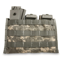 U.S. Military Surplus Triple Mag Pouch 2 Pack New