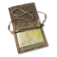 Swedish Military Surplus Map Bag WWII-era Used