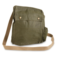 Dutch Military Surplus Gas Mask Shoulder Bag 2 Pack Used