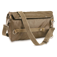 Swiss Military Surplus Gas Mask Bag Used