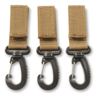 Mil-Tec Carabiner Belt Keeper 70mm 3 Pack