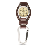 Dakota Leather Field Clip Watch