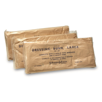 U.S. Military Surplus 22" x 36" Field Dressings Korean War Era 3 Pack New