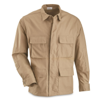 U.S. Municipal Surplus Cotton Ripstop BDU Shirts 4 Pack New