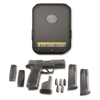 Sig Sauer P365-XMACRO New Shooter Bundle Semi-auto 9mm 3.7" Barrel 17+1 Rounds