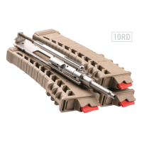 CMMG 22LR AR Conversion Kit Bravo (3) 10-rd. FDE Magazines