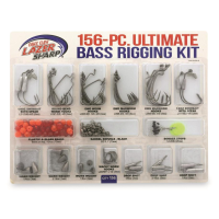Eagle Claw Lazer Sharp Ultimate Bass Terminal Kit 156 Pieces