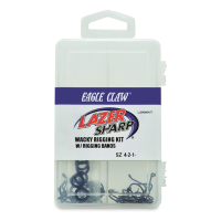 Eagle Claw Wacky Worm Kit with Rigging Bands 82-Piece