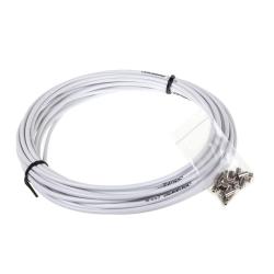 Jagwire CGX-SL Brake Cable Housing w/ L3 liner White, 5mm, 25ft.