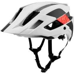 Fox Racing Flux MIPS Conduit Helmet: White/Black XS/S
