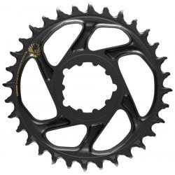 SRAM X-Sync 2 Eagle SL Direct Mount Chainring 36T Boost 3mm Offset, Black with Gold Logo