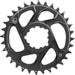 SRAM X-Sync 2 Eagle Chainring 30T Direct Mount 6mm Offset Black BB30 or GXP