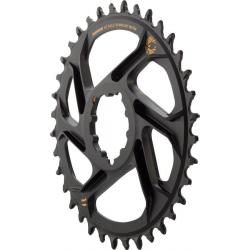 SRAM X-Sync 2 Eagle Chainring 36T Direct Mount 6mm Offset Black with Gold