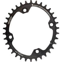 Wolf Tooth Components Powertrac Elliptical Drop-Stop Chainring: 32T x 104