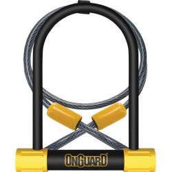 OnGuard Bulldog 4.5 x 9 U-Lock with 4' Cable