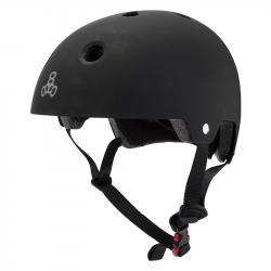 Triple 8 Helmet Brain Skate/Bike LG-XL All-Black