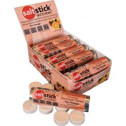SaltStick Fastchews Chewable Electrolyte tablets POP: Box of 12 Rolls Orange