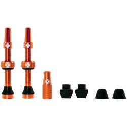 Muc-Off Tubeless Valve Kit: Orange 44mm