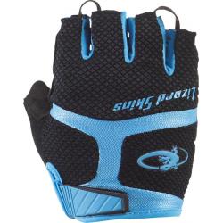 Lizard Skins Aramus GC Gloves: Jet Black/Electric Blue 2XL