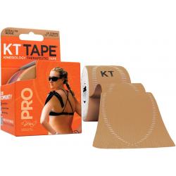 KT Tape Pro Kinesiology Therapeutic Body Tape: Roll of 20 Strips, Stealth Beige