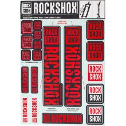 RockShox Decal Kit 35mm Red