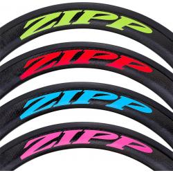 Zipp Decal Set: 303 Matte Red Logo Complete for One Wheel