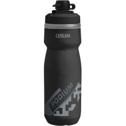Camelbak Podium Chill Dirt Series Water Bottle: 21oz Black