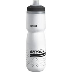 Camelbak Podium Chill Water Bottle: 24oz White/Black
