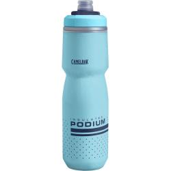 Camelbak Podium Chill Water Bottle: 24oz Lake Blue