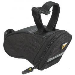 Topeak Aero Wedge Seat Bag Strap/On Micro Black