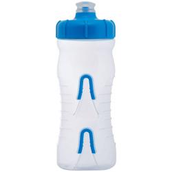 Fabric Cageless Water Bottle: 600ml Clear/Blue