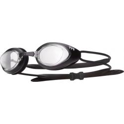 TYR Blackhawk Goggle: Black Frame/Clear Lens