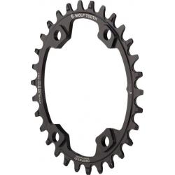 Wolf Tooth Components Drop-Stop Elliptical Chainring: 30T x 96 Asymmetrical