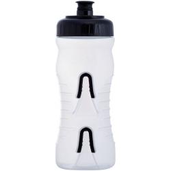 Fabric Cageless Water Bottle: 600ml Clear/Black