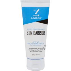 Zealios Sun Barrier SPF 45 Sunscreen: 3oz Tube