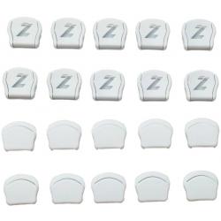 Lazer Strap Dividers for Lightweight Straps: White: Bag of 2