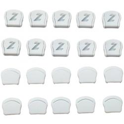 Lazer Strap Dividers for Regular Straps: White: Bag of 20