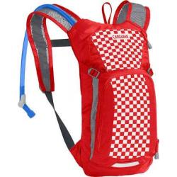 Camelbak KID'S MINI MULE 50oz Hydration Pack Racing Red Check