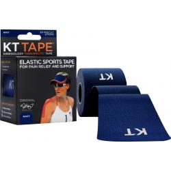 KT Tape Kinesiology Therapeutic Body Tape: Roll of 20 Strips, Navy Blue