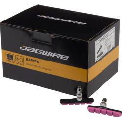 Jagwire Mountain Sport Brake Pads Threaded Post Box of 25 Pair Pink