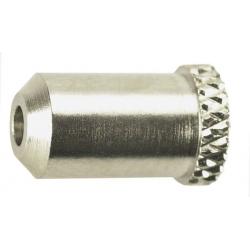 Jagwire 5mm Steel Housing Stop Chrome Bag of 50