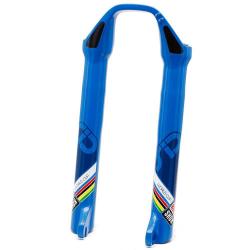 RockShox 2008-2012 26" SID Carbon Wrap World Cup QR Lower Leg Assembly, Disc Only, Blue