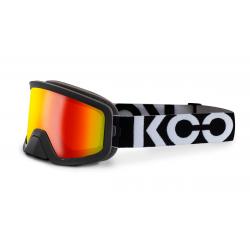 KOO EDGE - Black (Red Mirror Lenses)