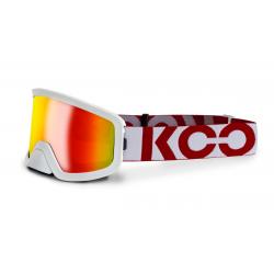 KOO EDGE - White (Red Mirror Lenses)