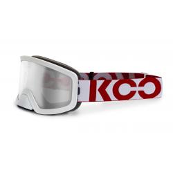 KOO EDGE - White (Clear Lenses)