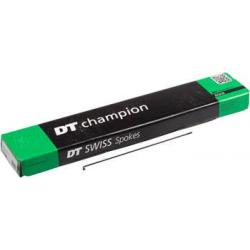 DT Swiss Champion Spoke: 2.0mm, 272mm, J-bend, Black, Box of 100