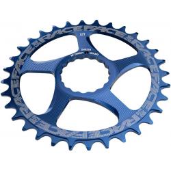 Race Face Narrow Wide Chainring: Direct Mount CINCH 32t Blue
